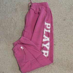 Pink Playboy Joggers